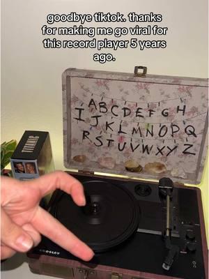 [sad trumpet sounds] #strangerthings #crosley #recordplayer #riptiktok 