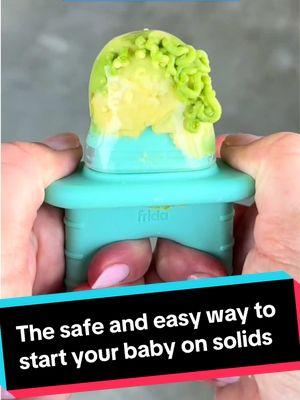 If you’re getting ready to start your baby on solid foods, a tool like this can help. It’s our Push Pop Feeder and it’s an easy way to introduce new tastes and textures. 🥑 Silicone tips safely strain fresh or frozen foods for the perfect baby-sized tasting menu 🍌 Push-pop design keeps food up top so you don’t have to take it apart and refill it halfway through their snack sesh or meal 🥦 Start around 4 months with veggies or fruits in the Small Tip, switch to Large when they’re ready and use the Puree Tip for things like yogurt or hummus any time 🍓 Easy-to-hold handle helps baby get a grip on feeding themselves Available as a set with all 3 tips (shown here) or in a 1-pack with the Large tip. 🧑‍⚕️ Remember to check in with your baby’s pediatrician for their advice on when to start your baby or toddler's food journey. #startingsolids #babysfirstfood #babyledweaning #blw #babyfood #babymusthaves #fridababy #babyfeedingtips 