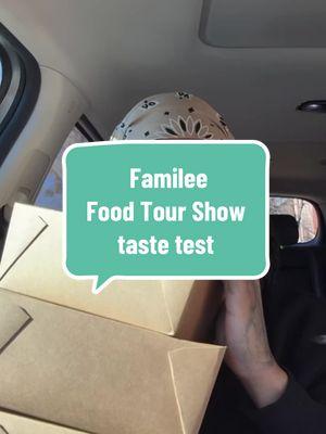 Familee Food Tour Show taste test 💕 Huge News At The End 💕 #foodcritic 