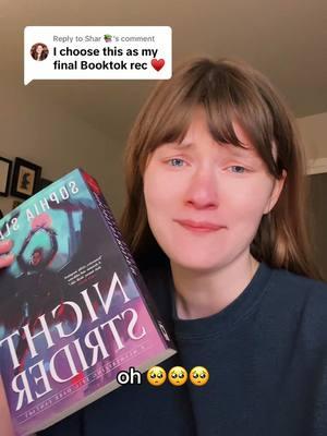 Replying to @Shar 📚 ok that sent me over the edge (thank you so much, lovely) 🫂🫂🫂🥺🥺🥺 #nightstrider #BookTok #sophiaslade 