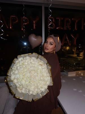 Best birthday thanks to the hubs 🤍 #fyp #kobeyear #birthdaygal #hijabitiktok 