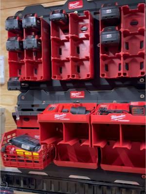 @Milwaukee Tool wall plates and accessories!! BEST way to stay organized!! #construction #tools #trailer #worktrailer #organization 