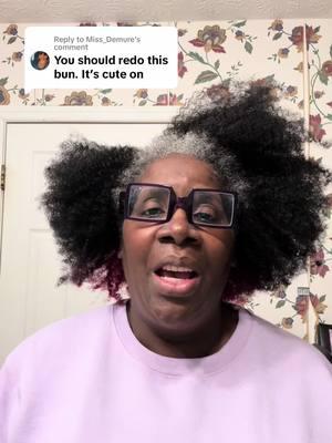 Replying to @Miss_Demure This is the one that got me started❣️My first viral video was made from this ‘Slick back bun’ Thank you to all of my 4.1 million followers on TikTok💜 You did this❣️This is not goodbye, it’s ‘I’ll see you later’ 😘 #tiktokhair #xyzbca #foryoupage #hair #naturalbeauty54 