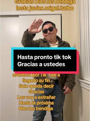 #nosdespedimos #detiktok #gracias #dioslosbendiga #hastalaproxima #fupシ #viralvideo  #tiktokbanned #gracias #thankyou #vaquero #mexicano 