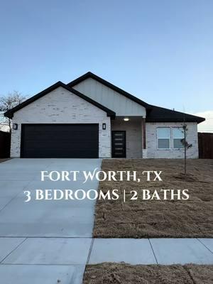 Lovely new construction just minutes from downtown 🧚🏻‍♀️  Home features  🛏️ 4 beds 🛁 2 baths 📐 1,755 sq ft Gloria Perez | Real Estate Agent Elite Real Estate 📲 682-582-0601 ✉️ gloriadfwrealtor@gmail.com LA: Keyla Rivera  #fortworth #stockyards #dfwrealtor #texashomes #homeforsale #relocating #newconstruction #fyp #fortworth #realestate #northtexas #modernhome #mortgage #dallas #casanueva #downtown #dfw #explore #newagent #usa #tarrantcounty #stockshowrodeo #relocating #gloriarealtor