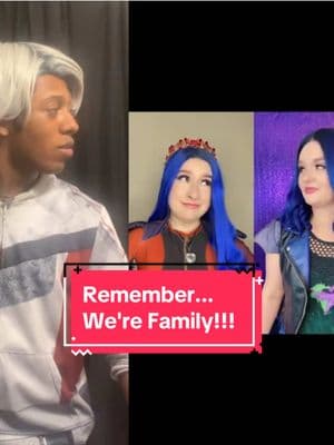 The experience I've had with my Descendants Family wI'll never be forgotten.  Evie: @Shell cosplay  Mal: @Courtney Charming  #disneydescendants #descendants3 #descendantscosplay #descendantstiktok #tiktok #savetiktok #tiktokusa #stoptiktokban 