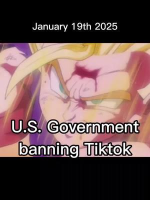 One final goodbye to this beautiful app #gine #cooler #tiktok #tiktokban #tiktokbanned #cell #perfectcell #gohan #goku #piccolo #vegeta #trunks #dbz #dbs #dbl #dblegends #dokkan #trending #trend #goodbye #2025 #usa_tiktok 