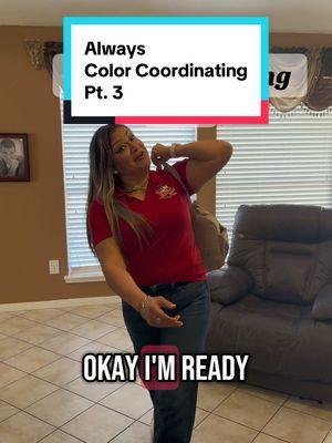 Part 3: We ain’t’ got time for that! #finally #understoodtheassignment #letsgo #gettingreadyforwork #red  #openhouse #thebantateam #humor #houstonrealtors #matching #fyp #fypage 