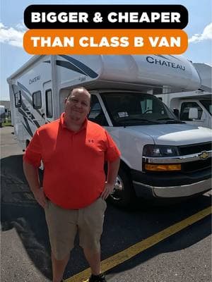 Looking for a motorhome that’s a little bigger than a van but a lot cheaper? Here it is! #motorhomes #rvtours #vanlife #vanliving 