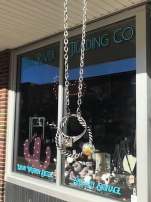 We hope to see y’all back here soon! In the meantime, come visit our website www.fullrivertradingco.com for all the western jewelry, grunge, cool things! 🩷 #fullriverfabrication #fullrivertradingco #fullriversilver #cowgirlstyle #turquoisejewelry #westernjewelry #ringkeepernecklace #turquoiselover 