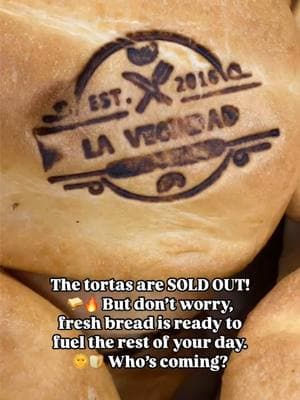 Our famous tortas sold out in no time, but the day isn’t over yet! Freshly baked bread is ready to keep the flavor going strong. Stop by and treat yourself to the taste of freshness! 🌞🍞  📍 @lavecindadlv  #lasvegas #mexicanfood #mexicansandwich #mexicantortas #tortasmexicanas #bread #pan #breakfast #brunch #lunch #dinner #soldout #lasvegastiktok #vegastiktok #foodtiktok #FoodTok #foodoftiktok #restauranttiktok #lavecindadtiktok #pantiktok #breadtiktok 