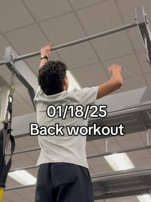 01/18/25 Back workout #fyp #motivation #discipline #gym #kevinvelasquez 