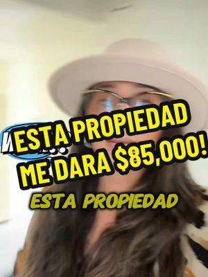 Esta propiedad me dará $85,000. #CreativeFinancing #realestate #bienesraices #inversionistas #fixandflip #fixerupper #flips #aprendeainvertir #fixandfliprealestate #flippinghouses #fixandflipenespañol 