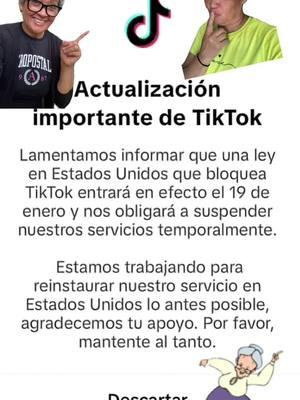 Actualización #PARATI #TIKTOK #VOLVEREMOS PRONTO