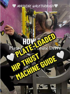 Planet Fitness upgraded their game with this hip thrust machine 🤩 Your glutes (and upper back) will feel so good on this one! ‼️ I WILL BE MOVING OVER TO INSTARAM @thatgymgirlguide!!!  Thank you all for the 48k it’s been a wild journey so far 🫶  Working when I can to get these form guides out for y’all 💋  #howtoplateloadedglutedrive #planetfitness #gluteworkout #hipthrust #howtohipthrust #hipthrustmachineguide #fyp