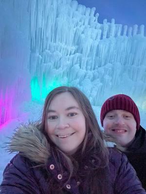 One last outing for TikTok @Collin McRae and I went to #IceCastles in Midway Utah we had a lot of fun and had to share! 💙🤍❄️ #icecastlesutah #midwayutah #midwayut #utah #utahcheck #utahwinter #heyguysitsnichole #nichole337