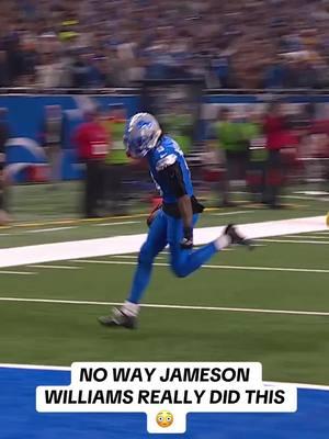 WILD 😅 #NFLfootball #NFLPlayoffs #detroitlions #jamesonwilliams #celebration #washingtoncommanders 