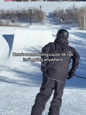 Skitok not going anywhere #skiing #snow #winter #skitok #skis #snow #tiktok