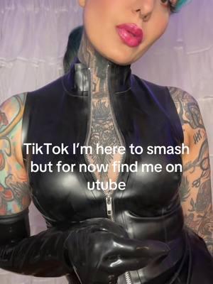 Pass Instagram, pass facebook, pass twitter smash always TikTok but for now find me on utube all socials unboundbruja! #tiktokban #passorsmash #youtube #tiktok #facebook #tiktokusa #latex #latexmodel #latexcatsuit #unboundbruja  . Latex by Honour Clothing @Honour Clothing 