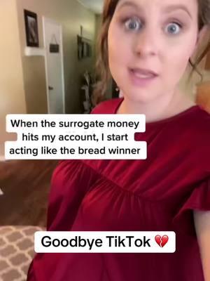 Thank you to the 8k that enjoyed my content enough to follow me 🫶🏼 #tiktokban #goodbye #tiktokforever #surrogate #surrogatemom #wivesoftiktok #husbandwife 