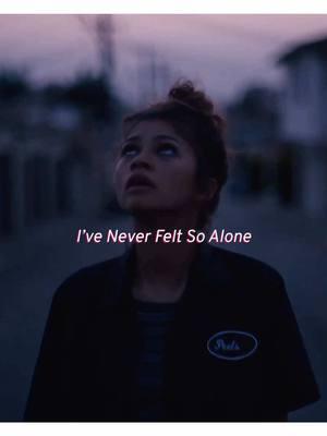 In honor of TikTok, here’s my first viral edit. Miss you all 💜 #fyp #fy #foryou #foryoupage #euphoria #iveneverfeltsoalone #neverfeltsoalone #zendaya 