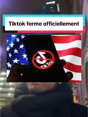 Tiktok officiellement fermé ici aux U.S.🇺🇸😢#etatsunis #francaisauxusa #vivreauxusa #exchangestudent #tiktokban #tiktokinterdit #metz #donaldtrump #reaction 