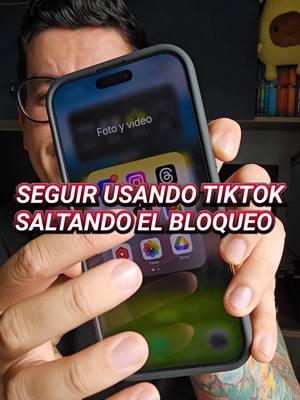 ⚠️Solución al bloqueo de Tiktok. Asi es como puedes acceder a tiktok si vives en Estados Unidos o si vas a viajar y quieres seguir usando la app! La VPN que te recomendamos es EsetVPN. Envíale este video a todos tus amigos y familiares que están en los Estados Unidos para que puedan seguir viendo videos  #Tecnologiaparami #tiktok #tiktokbanned #trucotiktok #noticias #noticiastech 