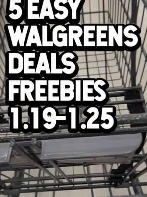 5 Easy Walgreens Deals 1.19-1.25 🛍🛒 Hit That ❤️ Button  #walgreeenscoupons #walgreensdeals #walgreenscouponingthisweek #walgreenscouponer #couponingcommunity #couponerdeals #couponers #freebiecommunity #walgreensfreebies #freebiecommunity  #couponersoftiktok 