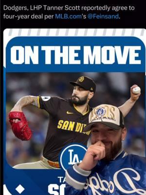 And the perfect offseason concludes for the Los Angeles Dodgers. Welcome to the good side, Tanner Scott. 💙🤣  #dodgers #dodgersbaseball #dodgersnation #losangelesdodgers #tannerscott #MLB