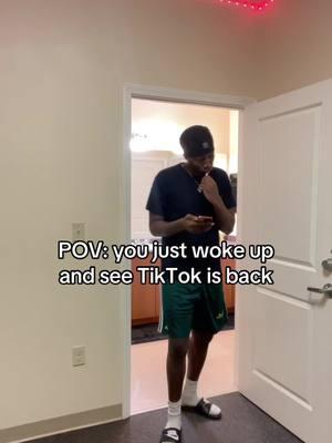 It felt like forever🥹 #fypシ #foryoupage #tiktok #foryou #viral #tiktoktban #banned #trending #fyp #LucBaguma 