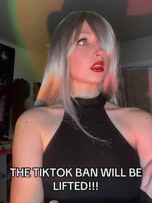 Chat…what do we do? I’m confused #tiktokban #tiktok #elizabethliones #elizabethcosplay #elizabethlionescosplay 