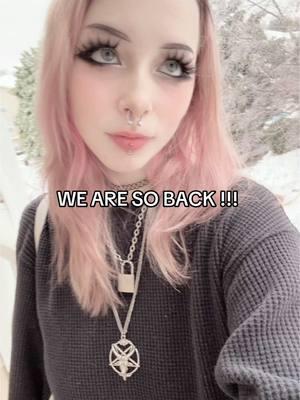 I KNEW TIKTOK WOULD PREVAIL !! #tiktok #prettyravegirl #s3rl #edm #savetiktok #emogirl #altgirl #septum #verticallabret #palegrunge #grunge #emo #goth #altmakeup #hoodedeyesmakeup 