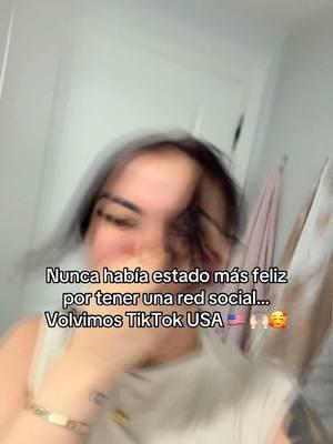 We’re back TikTok 🇺🇸❤️🙌🏻 #fypシ゚viral #viraltiktok #wearebacktiktok #wearebackagain #paratii 