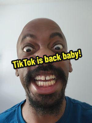 Tiktok is back baby! #thegamingdad #banfacebook #2025 #gamer #wereback 