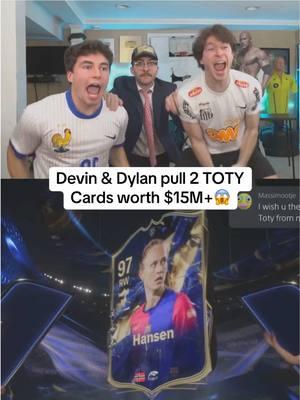 WHAT A W🙌🏼 #devincaherly #devinanddylan #packopening #fc25 #fifa #gaming #toty 