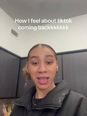 I can’t control my excitement ! #tiktokban #tiktokback #viral #shesbackkkk #yuhhh 