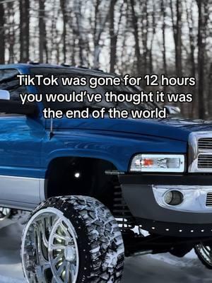 It’s not that serious #tiktokban #whiteboydiesel #fassfuelsystems #26x16 #kg1 #furytire #2g #illinois #trump 