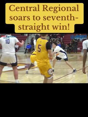 Jaycen Santucci and Jayson King combined for 28 points to lift the Golden Eagles to a 58-40 win over Donovan Catholic. Central is now 11-1 on the season and moved one step closer to clinching the Shore Conference "A" South Division title. Watch the FULL highlights at JerseySportsZone.com! #basketball #basketballtiktok #basketballhighlights #highlights #njbasketball #hsbasketball #fyp #jsz #jerseysportszone #centralregionalhighschool #centralregional #goldeneagles 