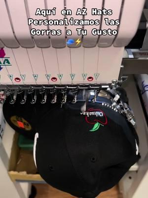 Lo que el Cliente Pida 🧢✌️ #azhats #customhats #embroidery #gorraspersonalizadas #bordado #az #phx #arizona #explore #trend #trending #explore #finikera 