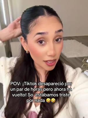 Hola TikTok 🤣 #tiktokisback #holatiktok #fy #fyp 