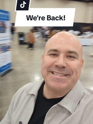 Here at Bridal Extravaganza in San Antonio, Texas and we're back baby!! @TikTok  Make sure to stop and say hi if you're at the show... 😁 #weddingduo #wereback #tiktoksback #tiktokcreator #tiktokdj 