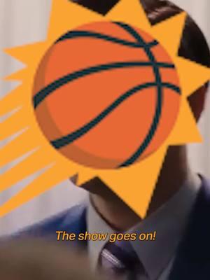 OH YOU THOUGHT I WAS DONE?! THE SHOW GOES ON! 🗣️ #weareback #wearebacktiktok #wolfofwallstreet #weback #phoenixsuns #NBA #basketball 