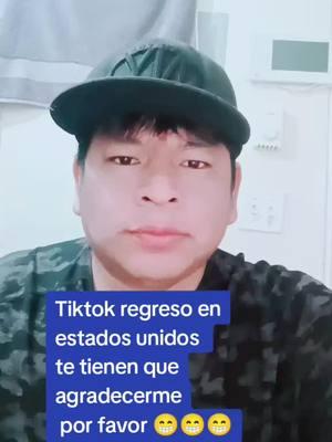 Tiktok regresa en Estados Unidos #tiktokbanned #usa_tiktok #ceooftiktok #viraltikrok 