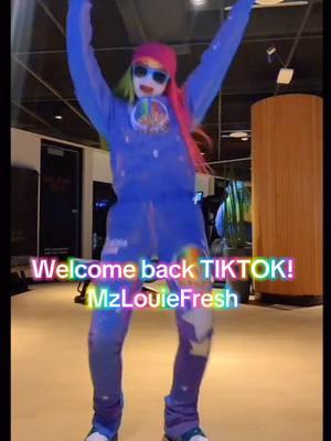 Welcome Back TikTok!!!!!  Follow and Like #onlygodcandoit #mzlouiefresh #stlfreshtheclownsss #freshtheclownsss 