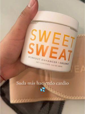 Me encantan ambos productos para que el cardio sea todo un éxito y sudar más #sweetsweat #faja #cardioworkout #fajaparasudar #sweetsweatwaisttrimmer #sweetsweatenhancer 