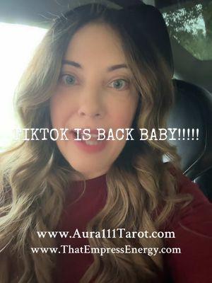 Going live at 3:30 pm est here and on YT! I am SO FREAKING EXCITED!!!! #tiktok #tiktockisback #tiktokisback #tiktokban #tiktoktarot #tiktoktarotreader #tarot #tarotreading #januarytarotreading #tarotreader #tarotlove #tarotlovereading  #oracle #oraclereading #oraclecards #oraclecardreading #oraclecardreadings #oraclecardreadingoftheday #tarot #tarotreading #tarotcards #tarotreadingoftheday #tarotcardreadings #tarotforyou #tarotok #🔮 #tarotlove #tarotlovereading #tarotreaderoftiktok #oracles    #witchtok #tarot #fyp #foryoupage  #tarotreader #tarotreadings #tarotclass #tarotreviews #stmichael #michaelthearchangel 