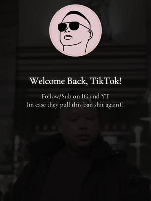 Welcome Back, TikTok! Follow on all platforms in case they try this ban shit again. #tiktok #tiktokban #tiktokbackon #tiktokreinstated #fyp #foryoupage #backinbusiness