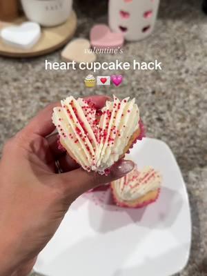 PSA🚨: Tik Tok is back so here is a vday post to celebrate 💌 heart shaped cupcake hack 🧁💗❤️ all you need is foil with any cupcake recipe Fill cupcake liners 1/2 - 3/4 way max to keep the heart shape once they have baked completely or they will look like blobs…from experience  #heartshaped #heartcupcakes #ValentinesDay #vday #valentinesdesserts #valentinestreats #hack #cupcakehack #cupcakes