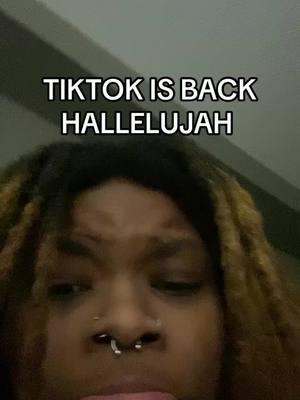 i missed yall i was miserable 😩😩😩 #tiktokban #trump #foryoupage #dstnixkenshin