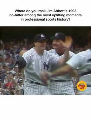 In September 1993, Jim Abbott, born without a right hand, pitched a no-hitter against the Cleveland Indians at Yankee Stadium, becoming the first pitcher for the Bronx Bombers in a decade to achieve this feat. Inspirational stories of success and overcoming adversity are what make baseball so great. Despite being born without a right hand, Abbott won a Gold Medal in the 1988 Olympics and was drafted in the first round of the MLB Draft by the California Angels later that year. He spent 10 seasons in the Bigs, finishing third in the AL Cy Young Award voting in 1991 with an 18-11 record. 👉 Where do you rank Abbott’s career among the most inspirational stories in sports? Can you think of other baseball players who have overcome significant adversity? ⚾⚾⚾ #MLB #baseball #baseballlife #baseballlove #baseballislife #baseballseason #baseballgame #baseballdad #universityofmichigan #jimabbott #90sbaseball #homerun #specialolympics #atlantabraves #mets #athletics #chicagocubs #nyyankees #dodgers #sandiegopadres #astros #texasrangers #seattlemariners #yankeestadium #yankees #redsox #laangels #losangelesangels #baseballplayer #baseballswag